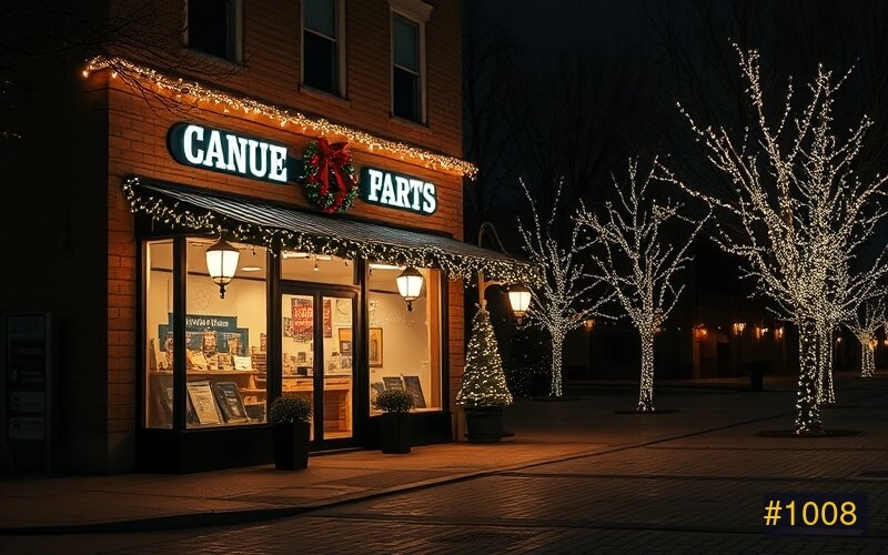 Commercial holiday lighting